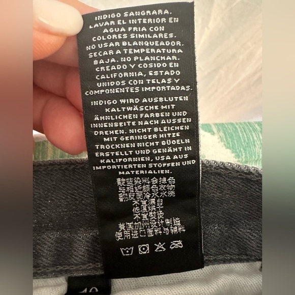 NWT J.Brand Grey Jeans Tyler Taper size 40 - Picture 7 of 8